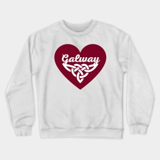 Galway, Celtic Irish Crewneck Sweatshirt